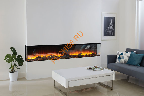Электрокамин British Fires New Forest 2400 with Deluxe Real logs 2400 мм