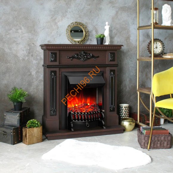 Электрокамин RealFlame Lilian DN с очагом Fobos Lux BL Электрокамин RealFlame Lilian DN с очагом Fobos Lux BL