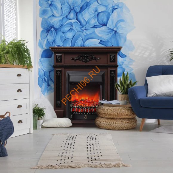 Электрокамин RealFlame Lilian DN с очагом Fobos Lux BL Электрокамин RealFlame Lilian DN с очагом Fobos Lux BL