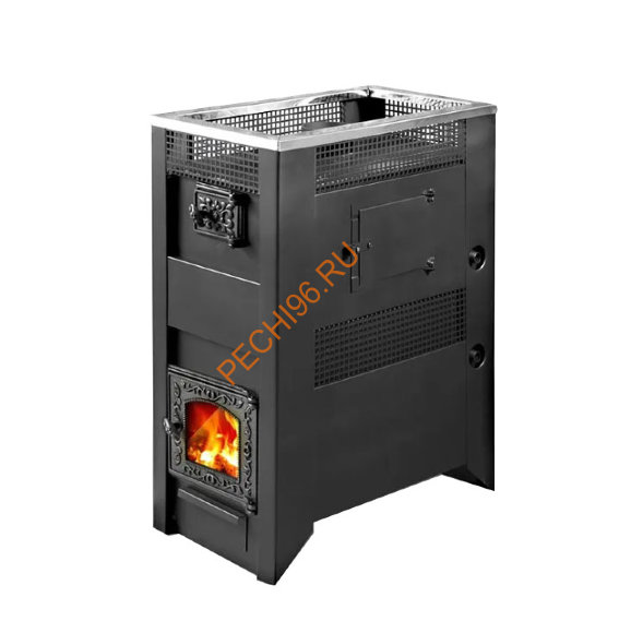 Печь банная Радуга 34 ТО сталь 6 мм со стеклом Печь банная Радуга 34 ТО сталь 6 мм со стеклом