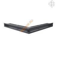 Люфт Kratki NS/60/G угловой графит 560x560 мм