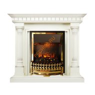 Электрокамин Dimplex Dallas с очагом Atherton слоновая кость