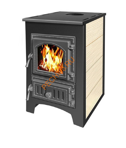 Печь-Камин Везувий ПК-01(270) Бежевый —