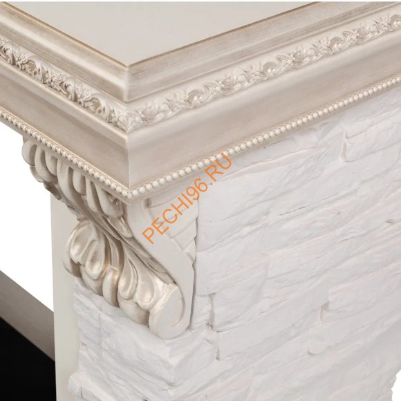 Электрокамин RealFlame Rockland Lux WT с очагом Sparta 25,5 LED Электрокамин RealFlame Rockland Lux WT с очагом Sparta 25,5 LED