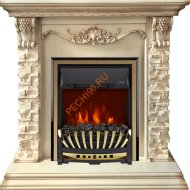 Электрокамин Royal Flame Adriana слоновая кость с очагом Aspen