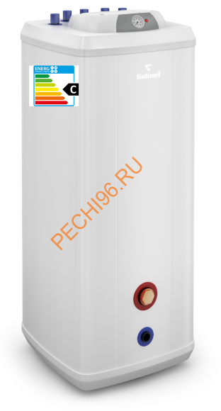 Бойлер косвенного нагрева Galmet Vulkan Combi 100 л напольный
