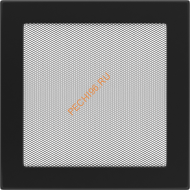 Вентиляционная решетка Kratki 22C 220х220 мм черная