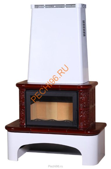 Печь-камин Вена Барокко коричневая