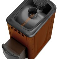 Печь банная Ангара 2012 Inox ДА терракота