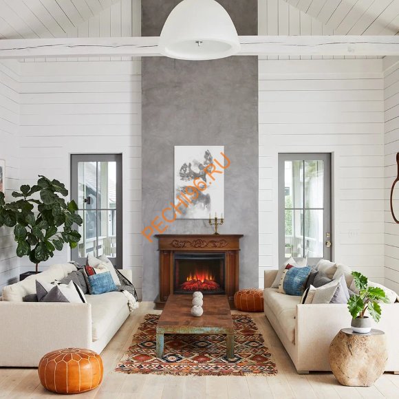 Электрокамин RealFlame Milano 25/25,5 c очагом Evrika 25,5 LED Электрокамин RealFlame Milano 25/25,5 c очагом Evrika 25,5 LED