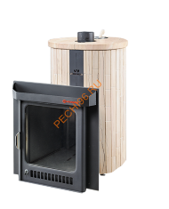 Печь банная Ферингер Оптима ПФ Окаменевшее дерево наборный