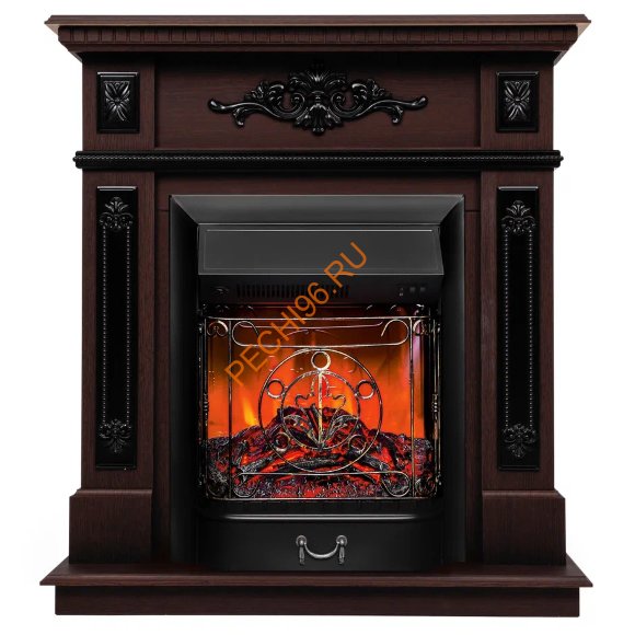 Электрокамин RealFlame Lilian DN с очагом Majestic Lux BL