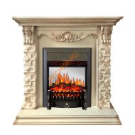 Электрокамин Royal Flame Adriana слоновая кость с очагом Fobos FX M