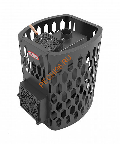 Печь банная чугунная Волга-Сетка 28 ЗК КТК Печь банная чугунная Волга-Сетка 28 ЗК КТК