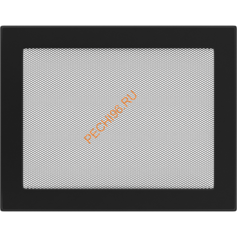 Вентиляционная решетка Kratki 22/30C 220х300 мм черная