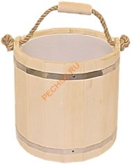 Ведро Емеля 20л пластиковая вставка