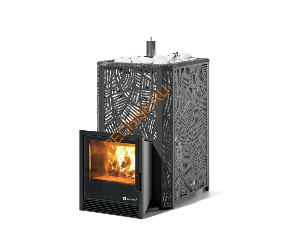 Печь банная ИзиСтим Ялта 35 Модерн черная