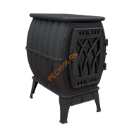 Печь-камин отопительно-варочная Бахта