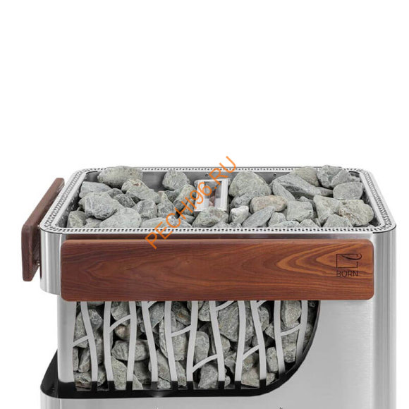 Электрическая печь BORN Stone (Камень) 110Е черный, 11 кВт Электрическая печь BORN Stone (Камень) 110Е черный, 11 кВт