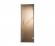 Дверь стеклянная Grandis GS 7х19-МB-S-Si коробка алюминий Silver, ручка Абаш