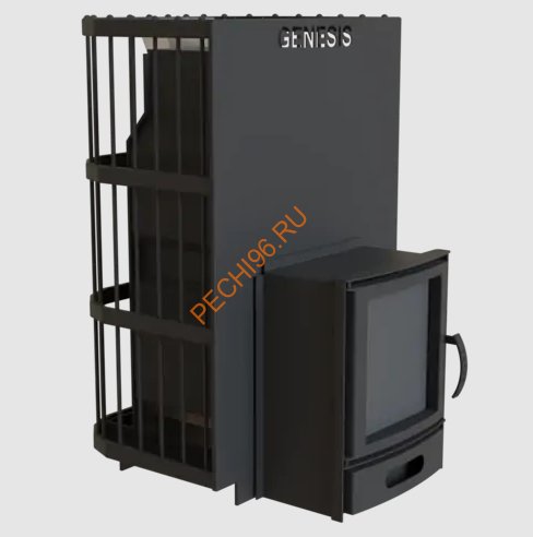 Печь-камин банная Термосфера GN 300, AISI 430