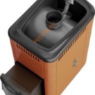 Печь банная Ангара Inox ДА ТО терракота