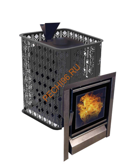 Банная печь BLACK STOVE Varna 16, Aisi 430