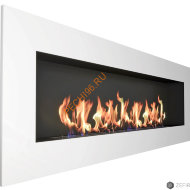 Биокамин ZeFire ELLIOT 1800 с белой рамкой и стемалитом
