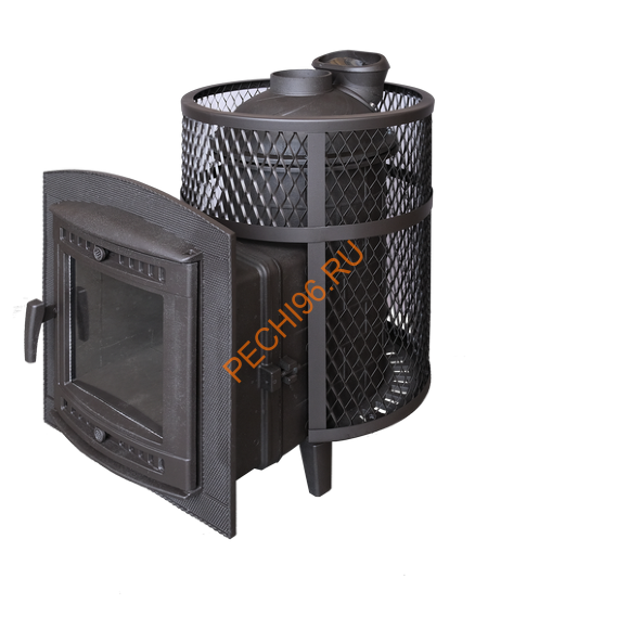 Печь банная Атмосфера сетка нержавеющая со стеклом Печь банная Атмосфера сетка нержавеющая со стеклом