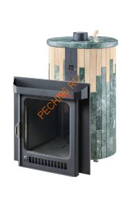 Печь банная Ферингер Макси ПФ Жадеит+Окаменевшее дерево