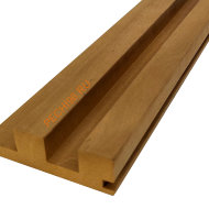 Вагонка ТермоОльха Экстра реечная, 26х86х2500 мм, шт