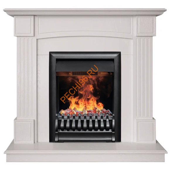 Электрокамин RealFlame Andrea STD/EUG WT/LO с очагом 3D Oregan