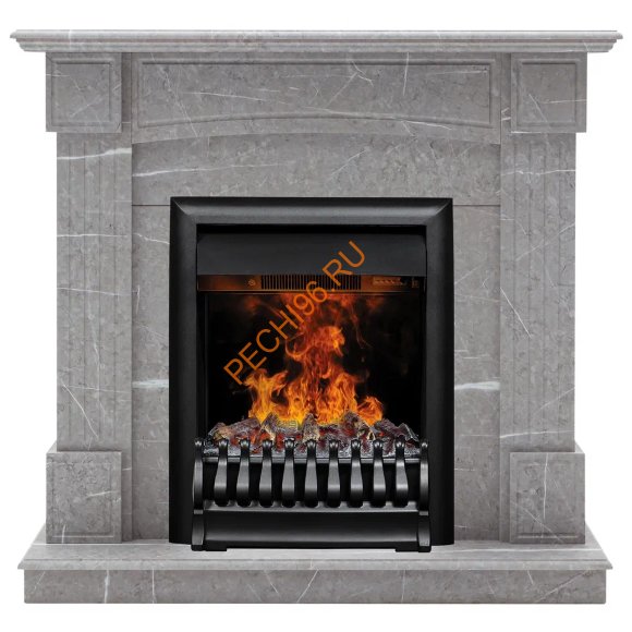Электрокамин RealFlame Andrea STD/EUG WT/LO с очагом 3D Oregan