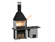 Объединённые печи 2 в 1 с печью-тандыром Сканди