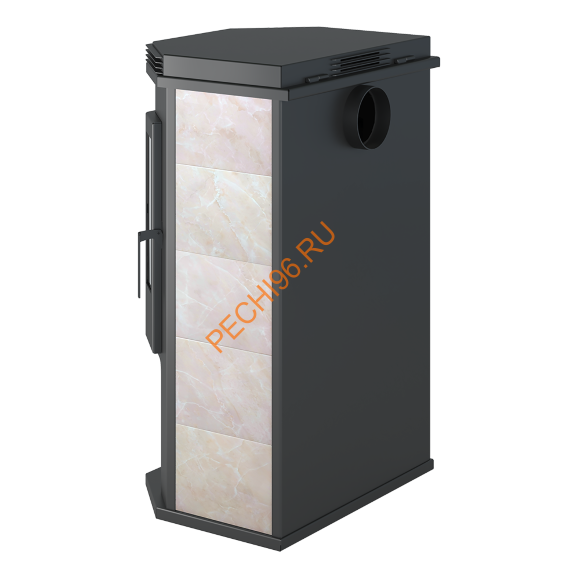 Печь-Камин ASTON 12 Квт Призматик с плитой