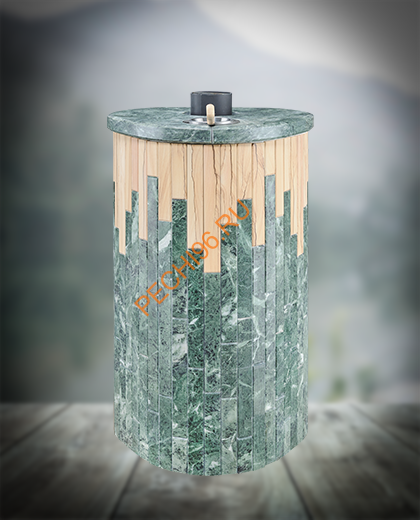 Печь банная Ферингер Оптима ПФ Змеевик+Окаменевшее дерево