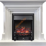 Электрокамин Royal Flame Bradford белый с очагом Fobos FX