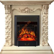 Электрокамин Royal Flame Adriana слоновая кость с очагом Majestic FX