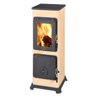 Стальная печь-камин Thorma BOZEN бежевая
