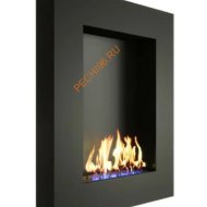 Биокамин Русский огонь Вертикаль 850V настенный, черный