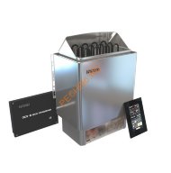 Электрическая печь Паромакс OCSX 45 BS с панелью и блоком управления