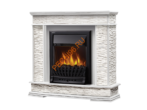 Электрокамин Electrolux Classic EFP/P-1020LS с порталом Firelight Scala Classic, сланец белый
