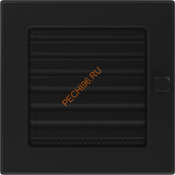 Вентиляционная решетка Kratki 17CX 170х170 мм черный