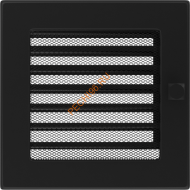 Вентиляционная решетка Kratki 17CX 170х170 мм черный