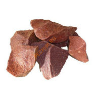 Камни для бани Малиновый кварцит (20 кг)