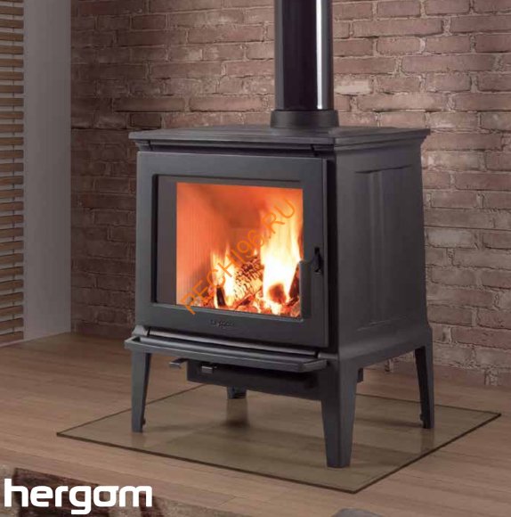 Чугунная печь-камин Hergom E30 L HF Чугунная печь-камин Hergom E30 L HF