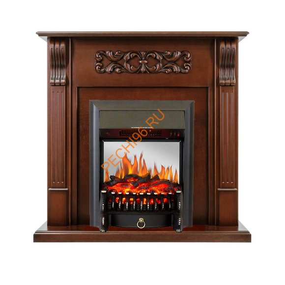 Электрокамин Royal Flame Venice махагон коричневый антик с очагом Fobos FX M
