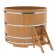 Купель для бани BentWood круглая из лиственницы Премиум, D 2,0м