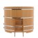 Купель для бани BentWood круглая из лиственницы Премиум, D 2,0м