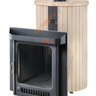 Печь банная Ферингер Макси ПФ Окаменевшее дерево перенесённый рисунок